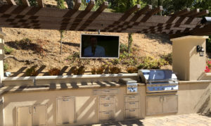 Outdoor-TV-installation